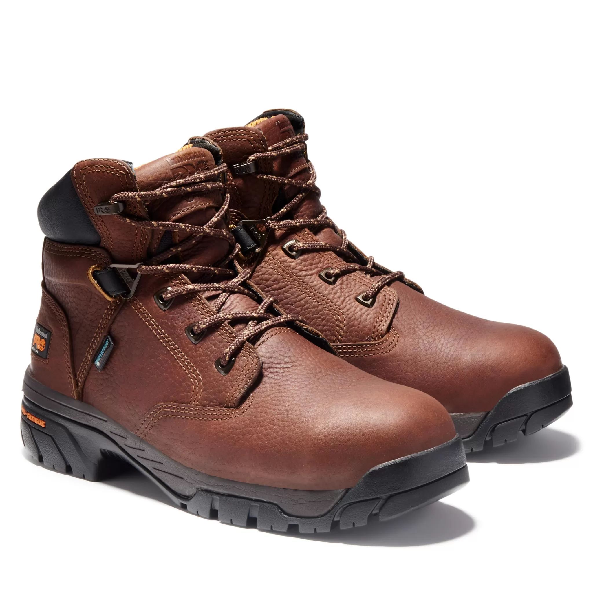 Helix 6 Inch Soft-Toe Boot Brown