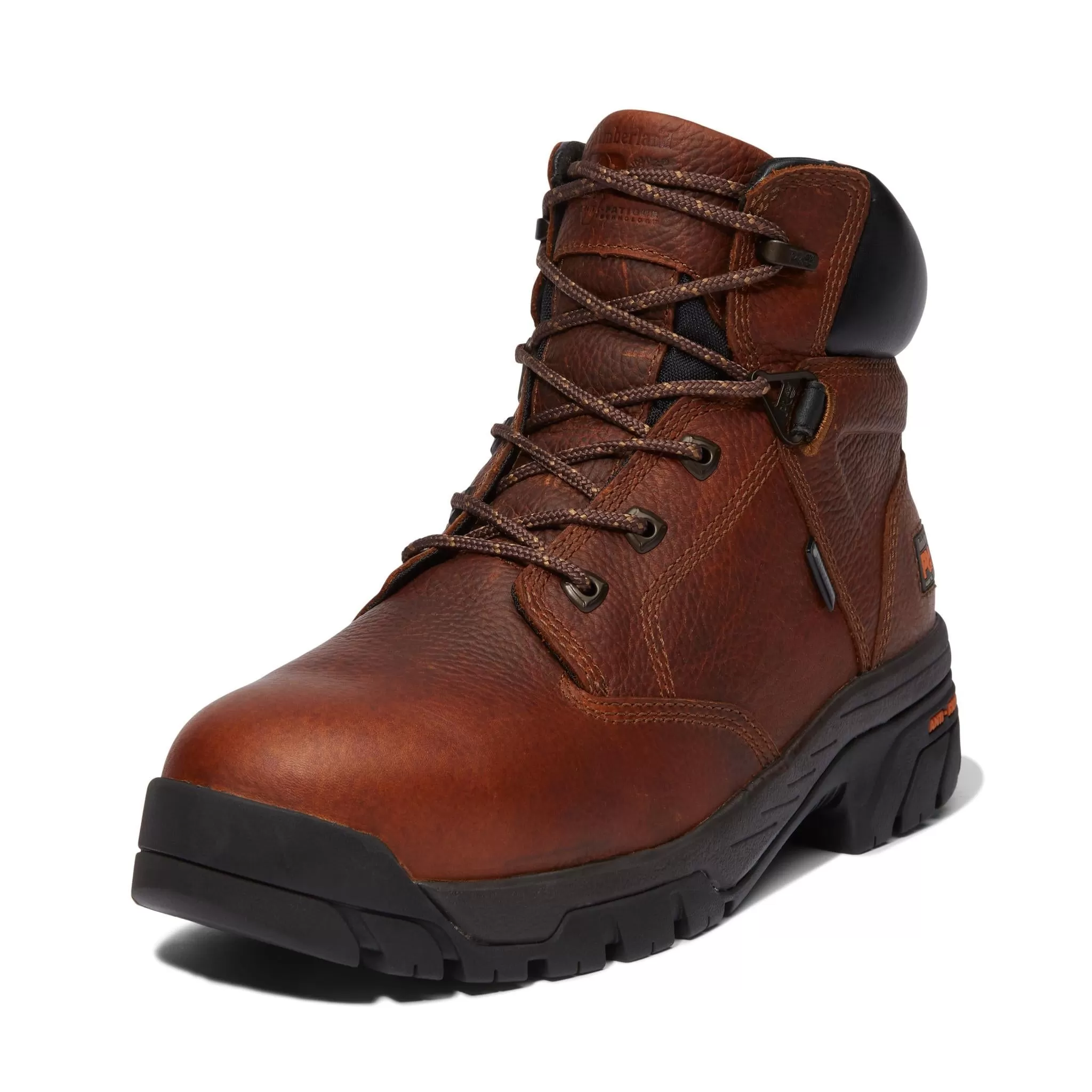 Helix 6 Inch Soft-Toe Boot Brown