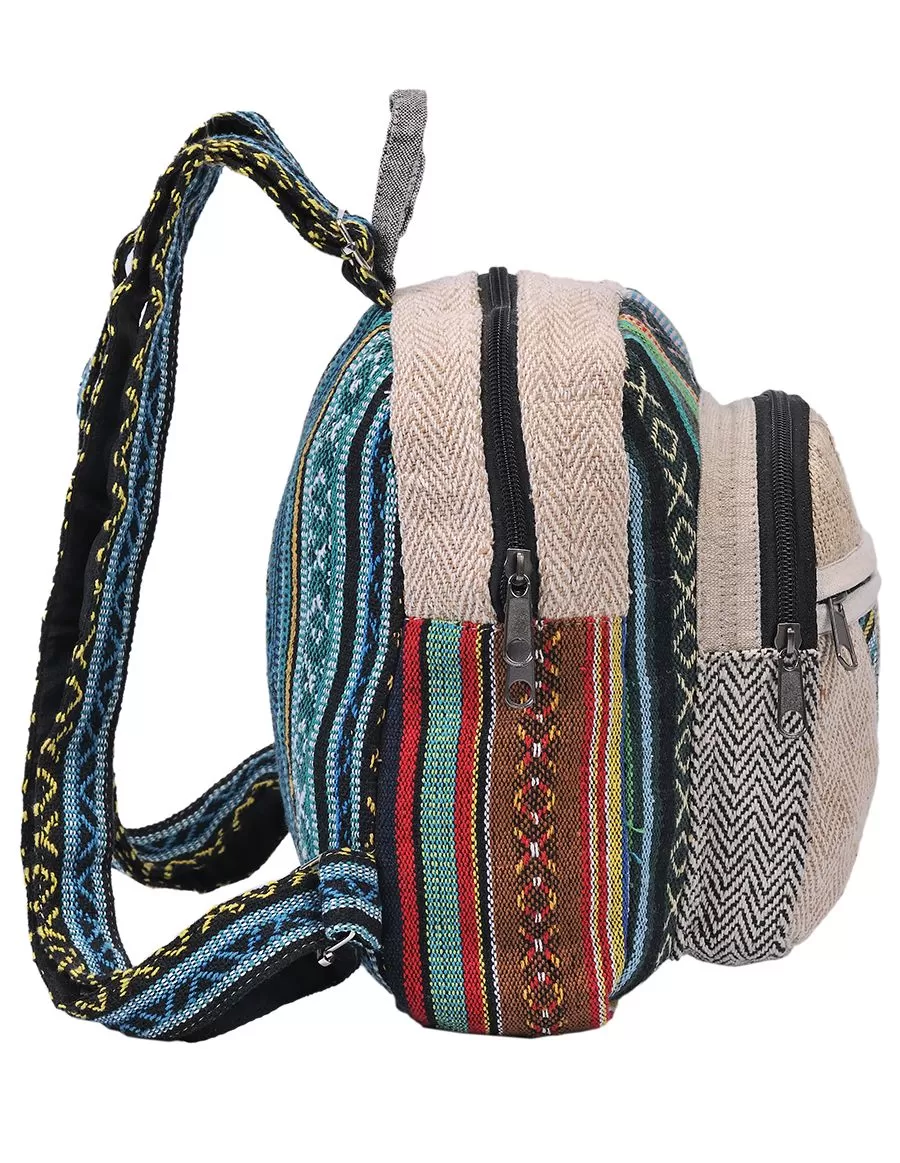 Hemp & Cotton Mini Back Pack