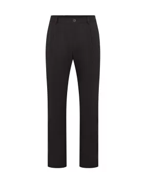 Herno Cotton Stretch Pants (Black)