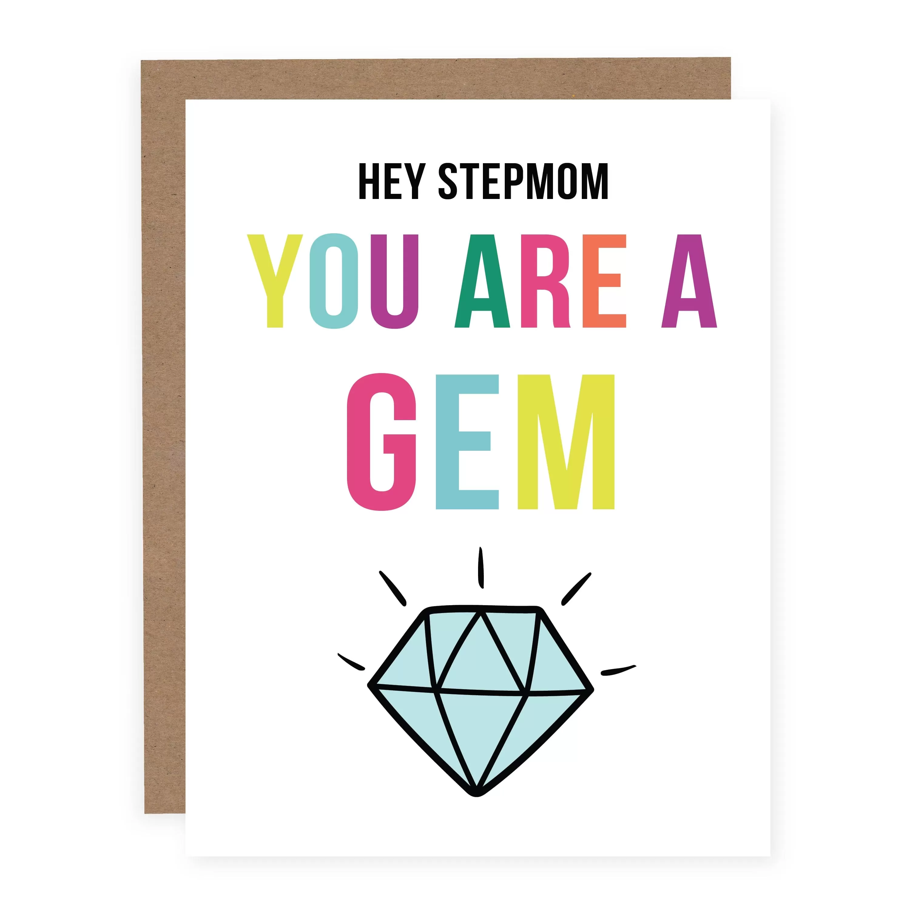 Hey Step Mom You Are a Gem | Mothers Day *