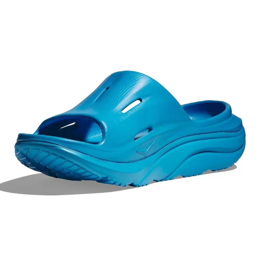 Hoka Ora Recovery Slide 3 - Diva Blue