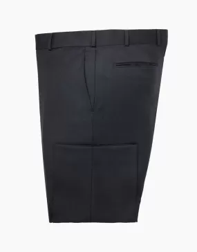 Hollywood Charcoal Twill Suit Trouser