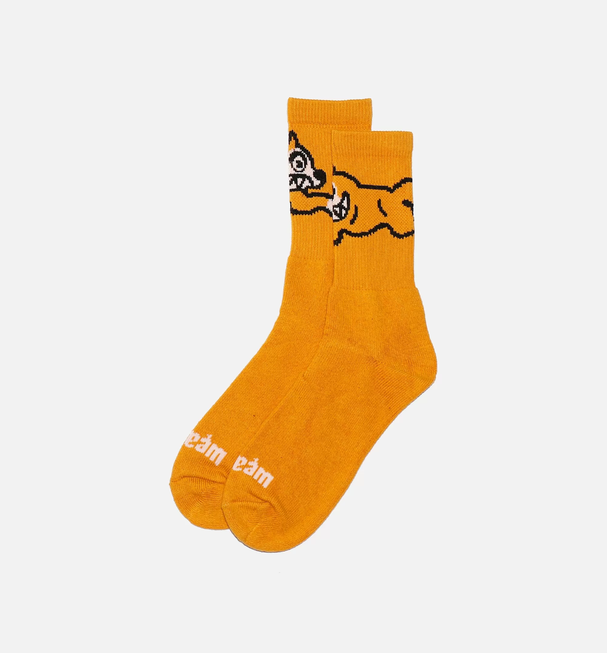 Ice Cream Socks Mens Socks - Yellow