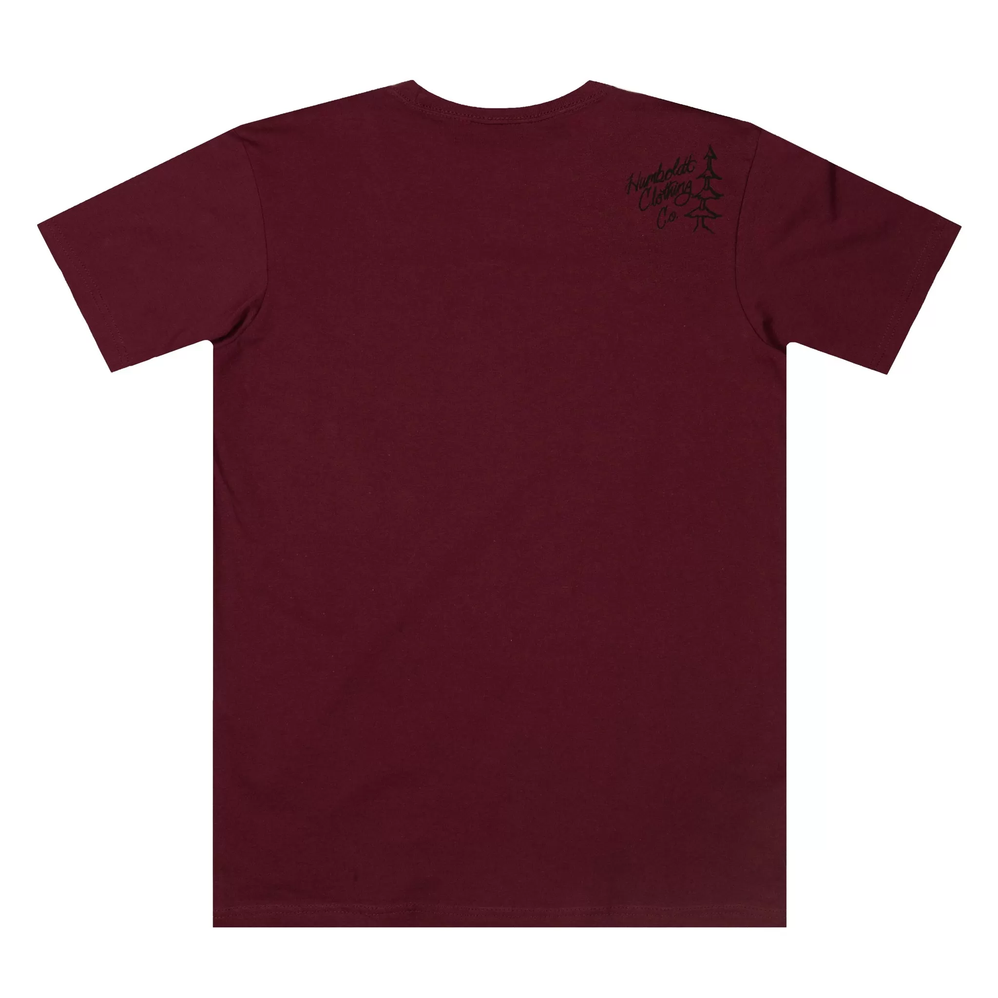 Inked Paradise Tshirt Burgundy