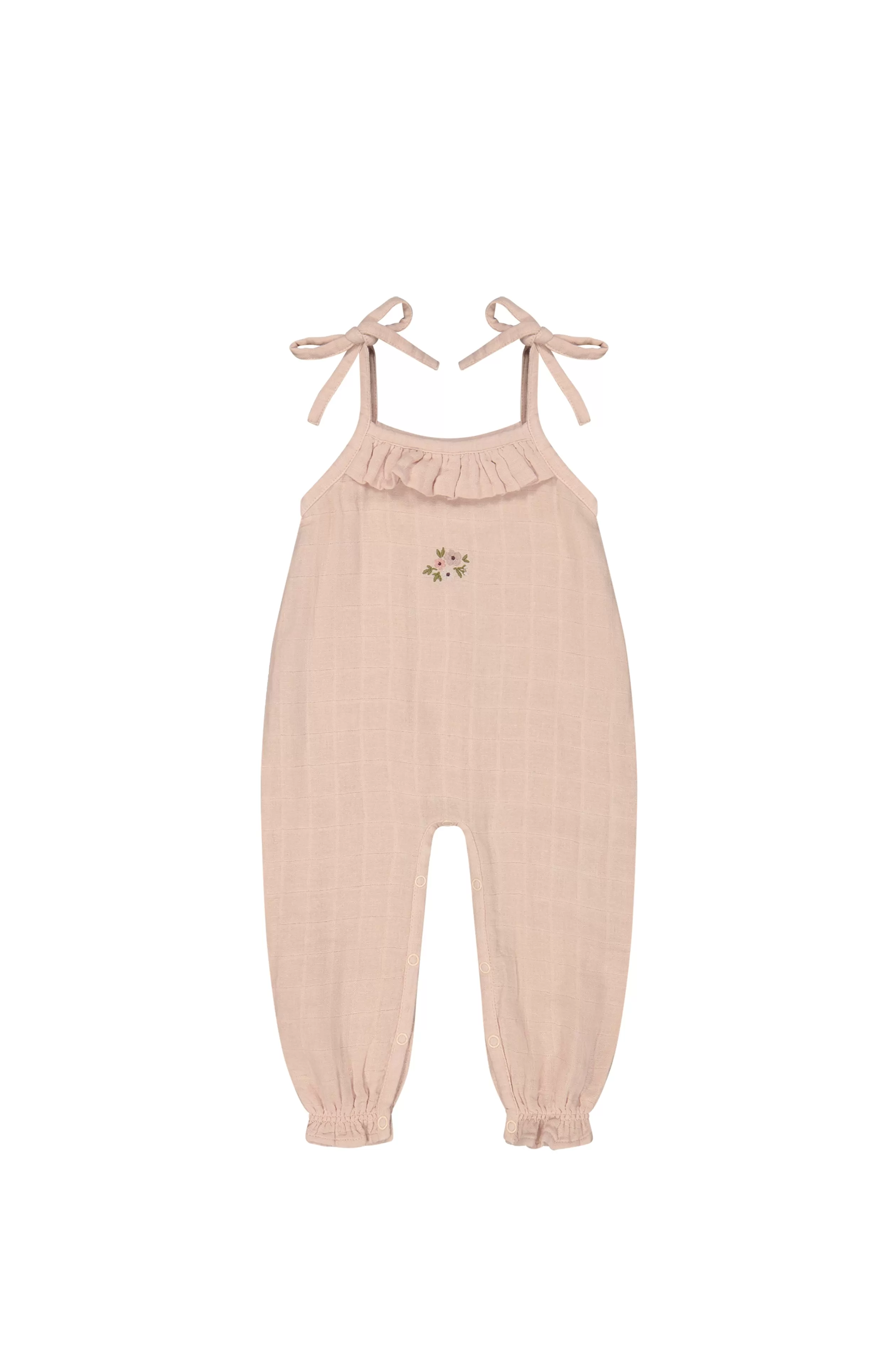 JAMIE KAY Muslin Phillipa Jumpsuit - Dusky Rose