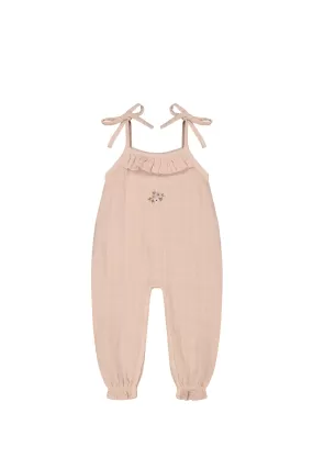 JAMIE KAY Muslin Phillipa Jumpsuit - Dusky Rose