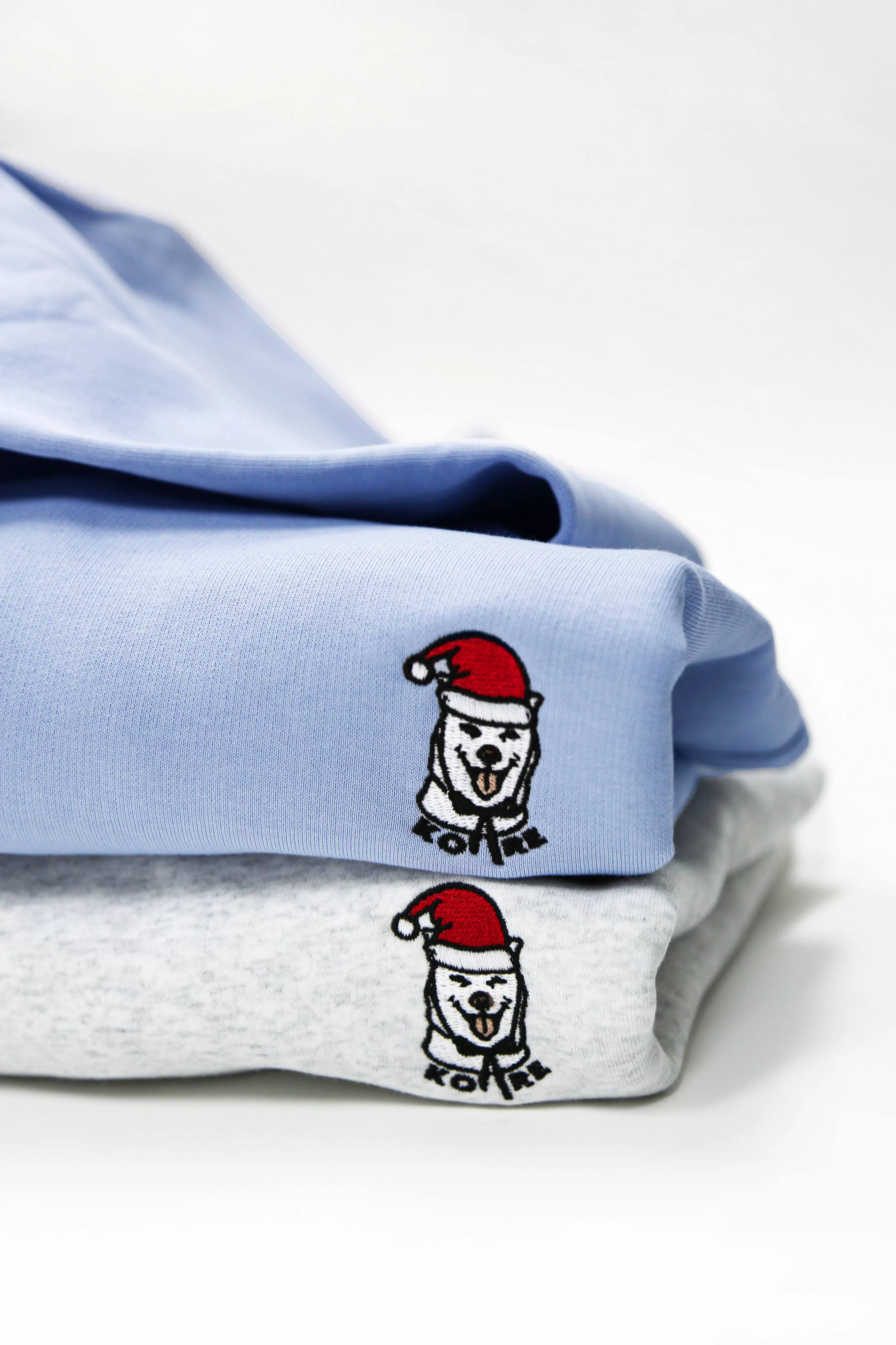 JJ SANTA HOODIE (LIGHT BLUE)