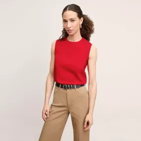 Katrina Top - Eco Sateen :: Maraschino