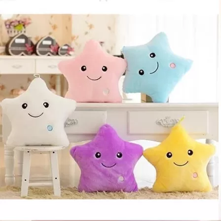 Kawaii Luminous Star Pillow