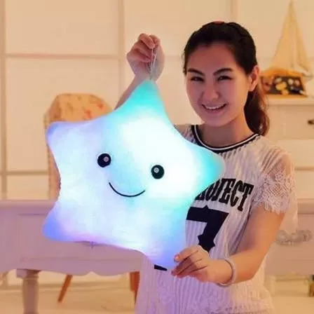 Kawaii Luminous Star Pillow