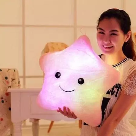 Kawaii Luminous Star Pillow