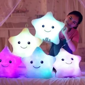 Kawaii Luminous Star Pillow