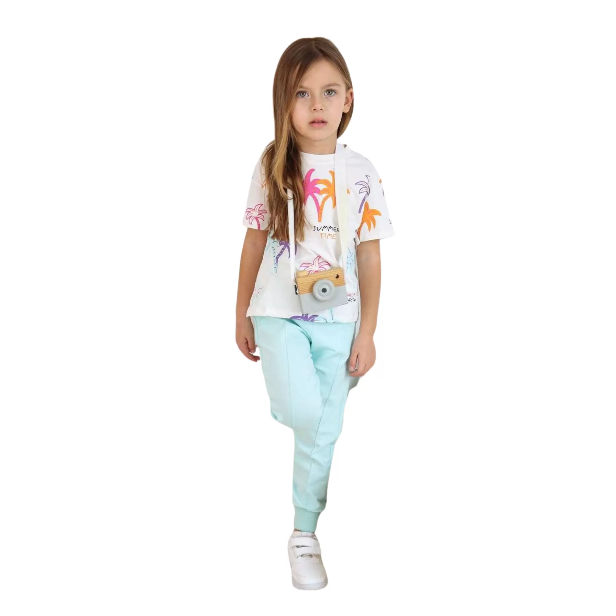 Kissing Palms Girls Jogger Set