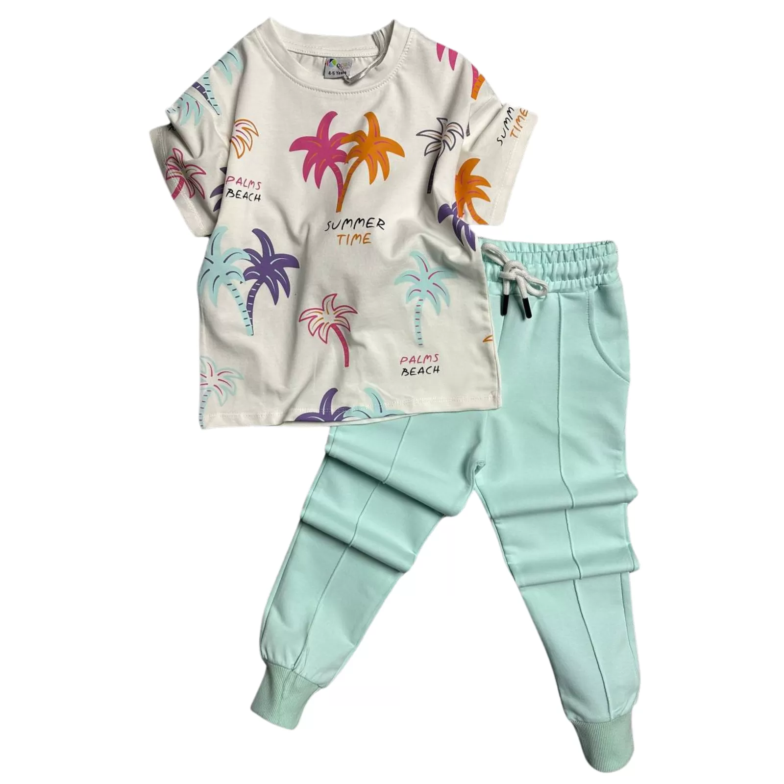 Kissing Palms Girls Jogger Set