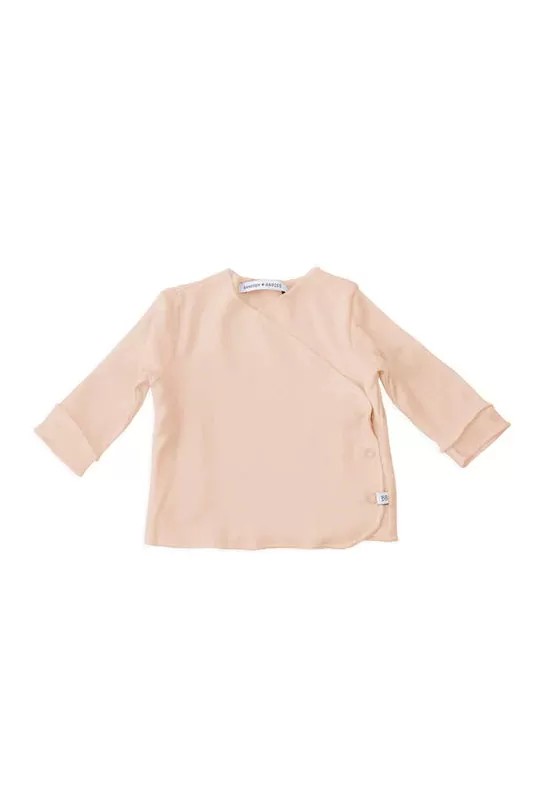 Long Sleeves Crossed Shirt - Pink