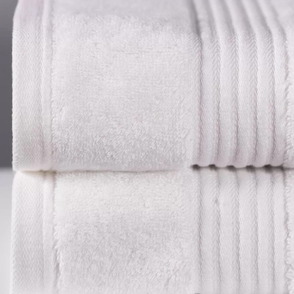 Luxury Bamboo Towel Set | White