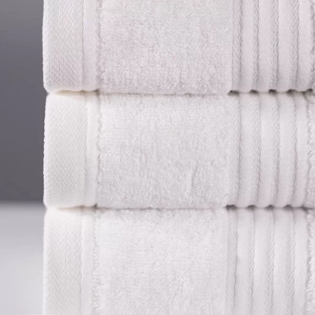 Luxury Bamboo Towel Set | White