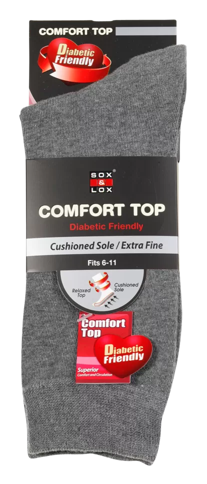 Men's Business Diabetic Friendly [Fine Cushioned]