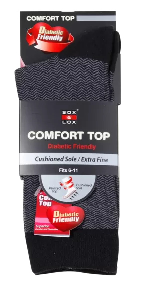 Men's Business Diabetic Friendly [Fine Cushioned]