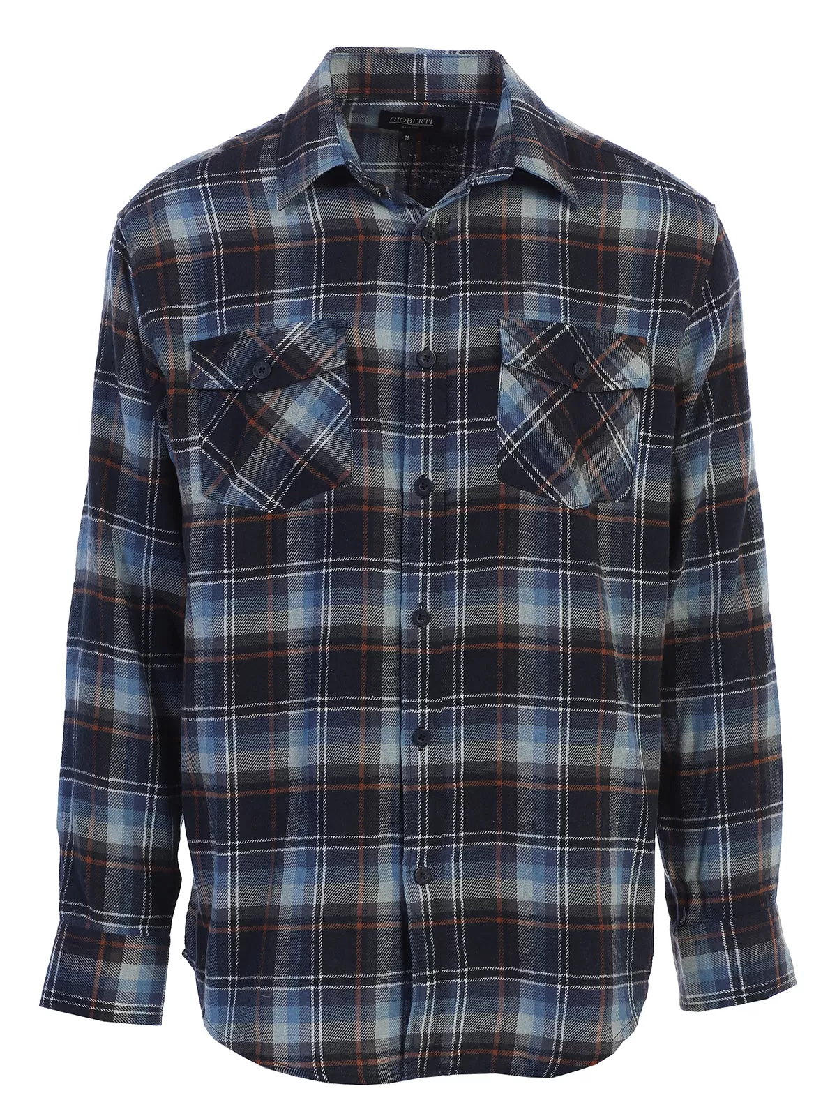 Men's Plaid Flannel Shirt, Size XXL