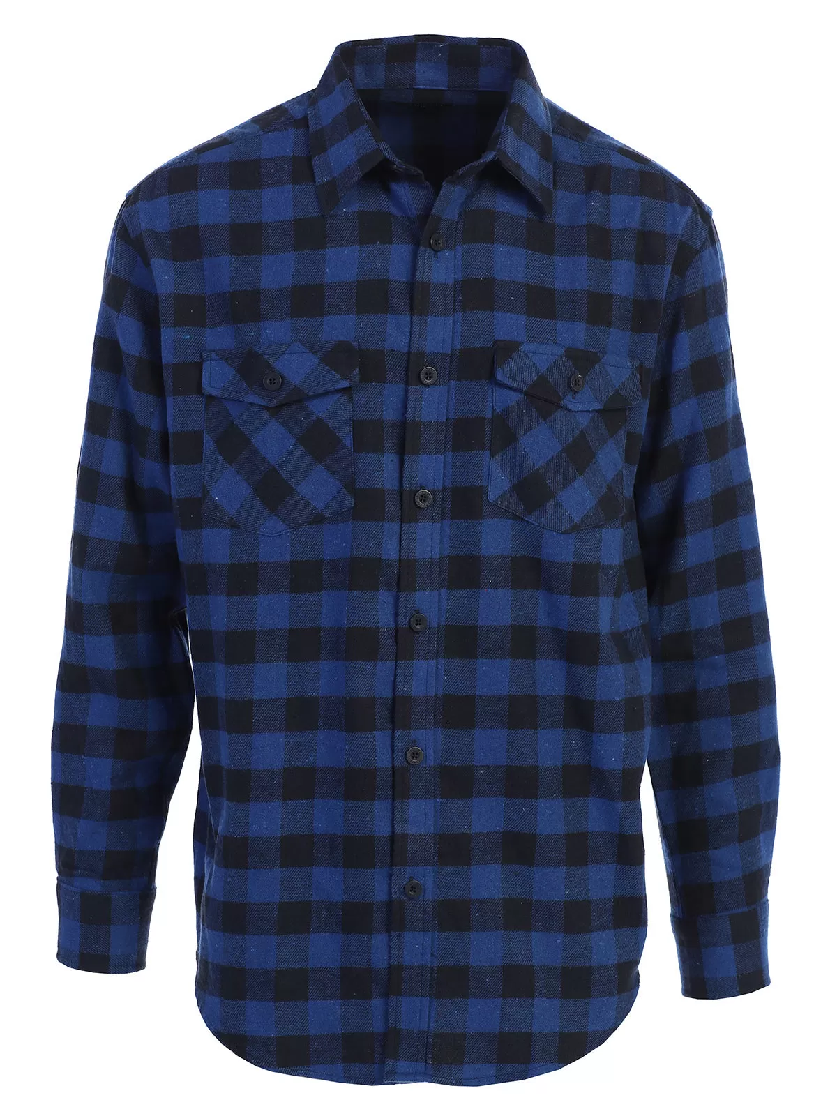 Men's Plaid Flannel Shirt, Size XXL