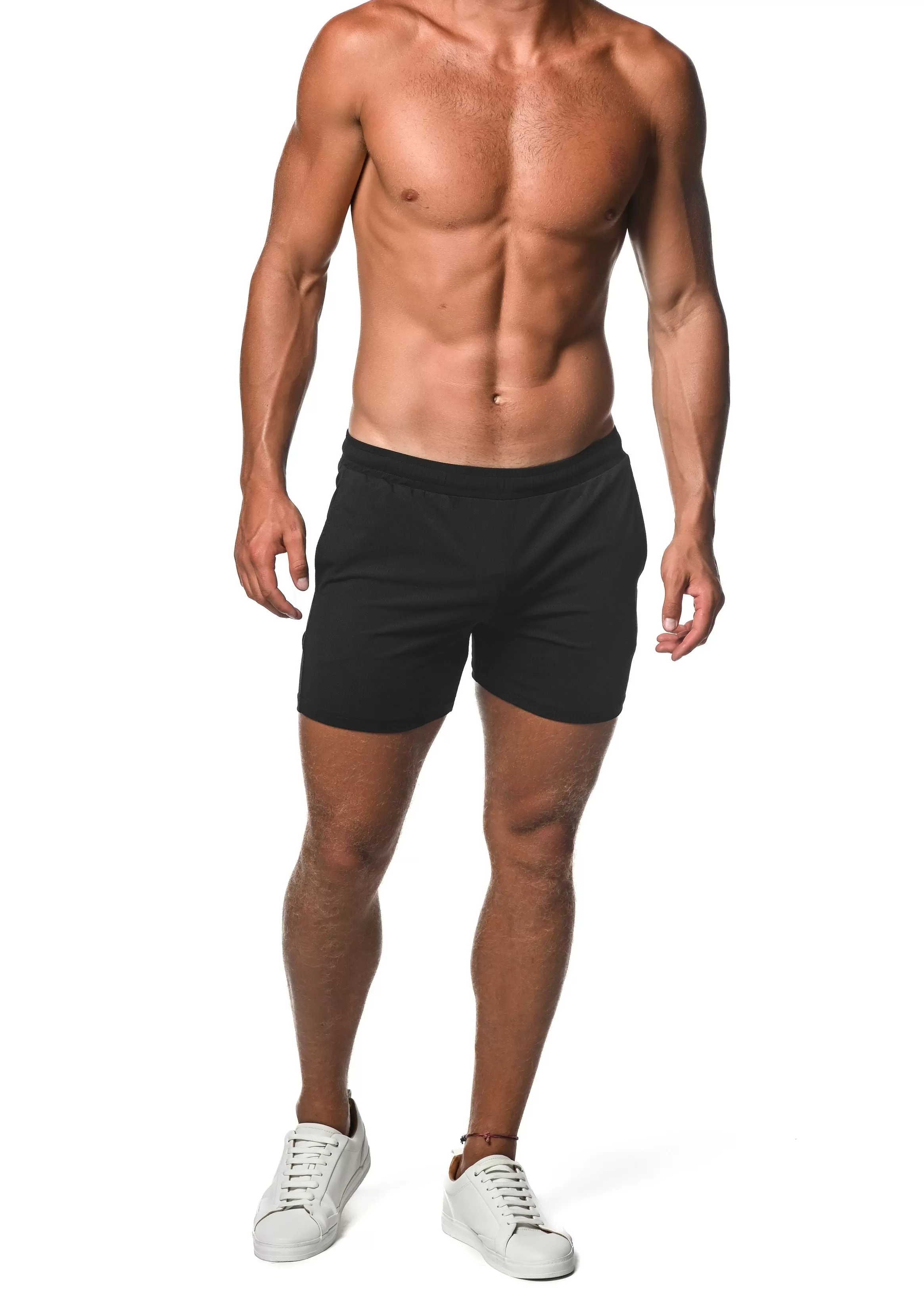 MESH GRID STRETCH PERFORMANCE SHORT