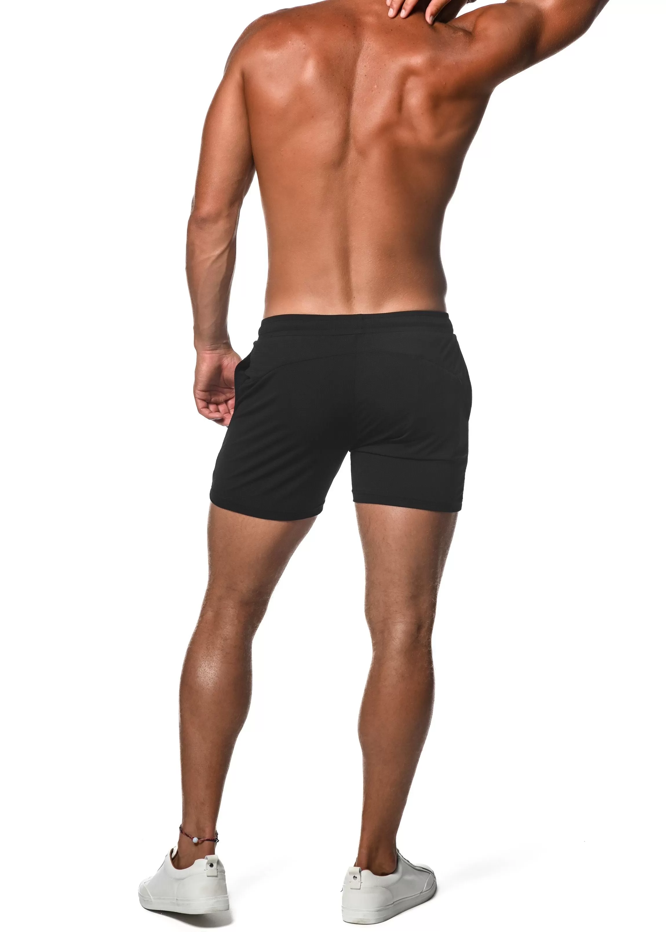 MESH GRID STRETCH PERFORMANCE SHORT