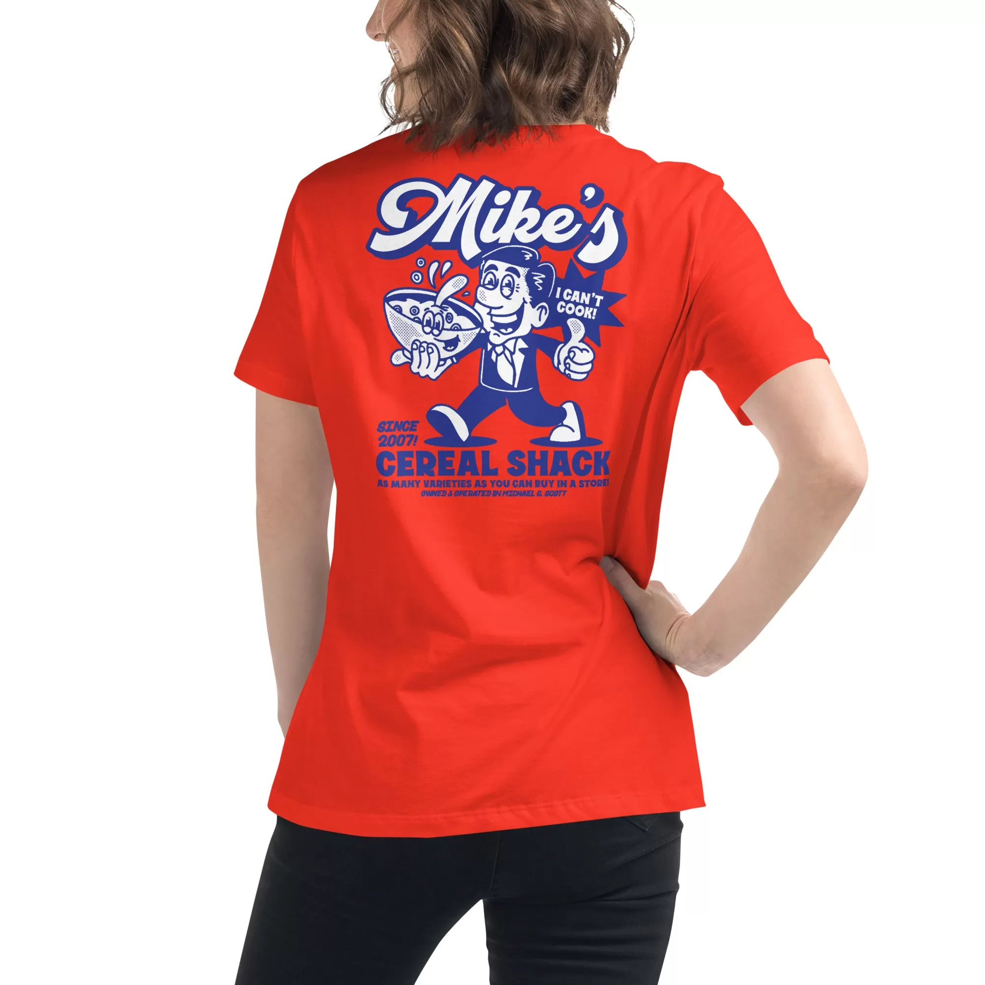 Mike's Cereal Shack Women's Relaxed T-Shirt