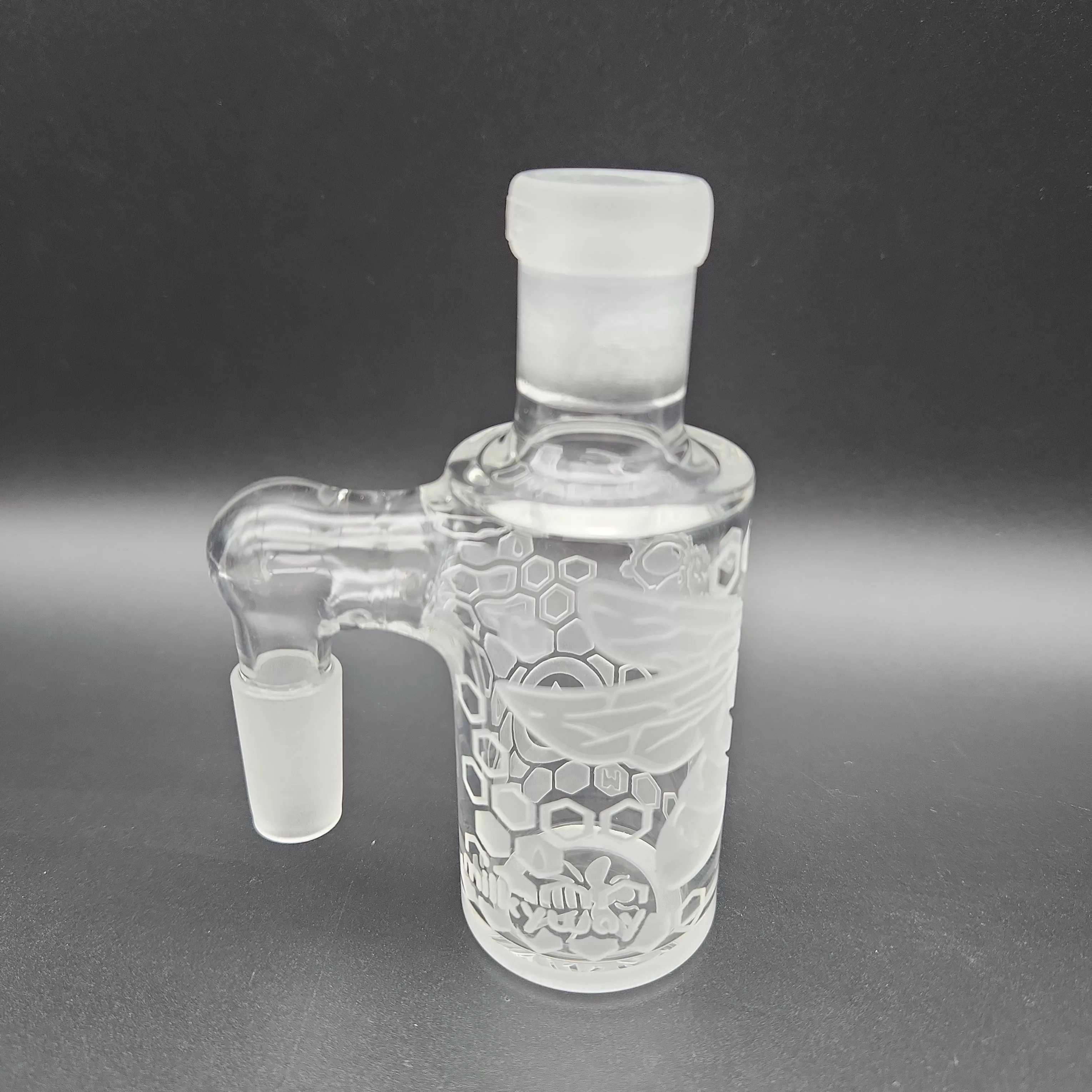 Milky Way Glass Bee Hive Dry Ash Catcher 14mm