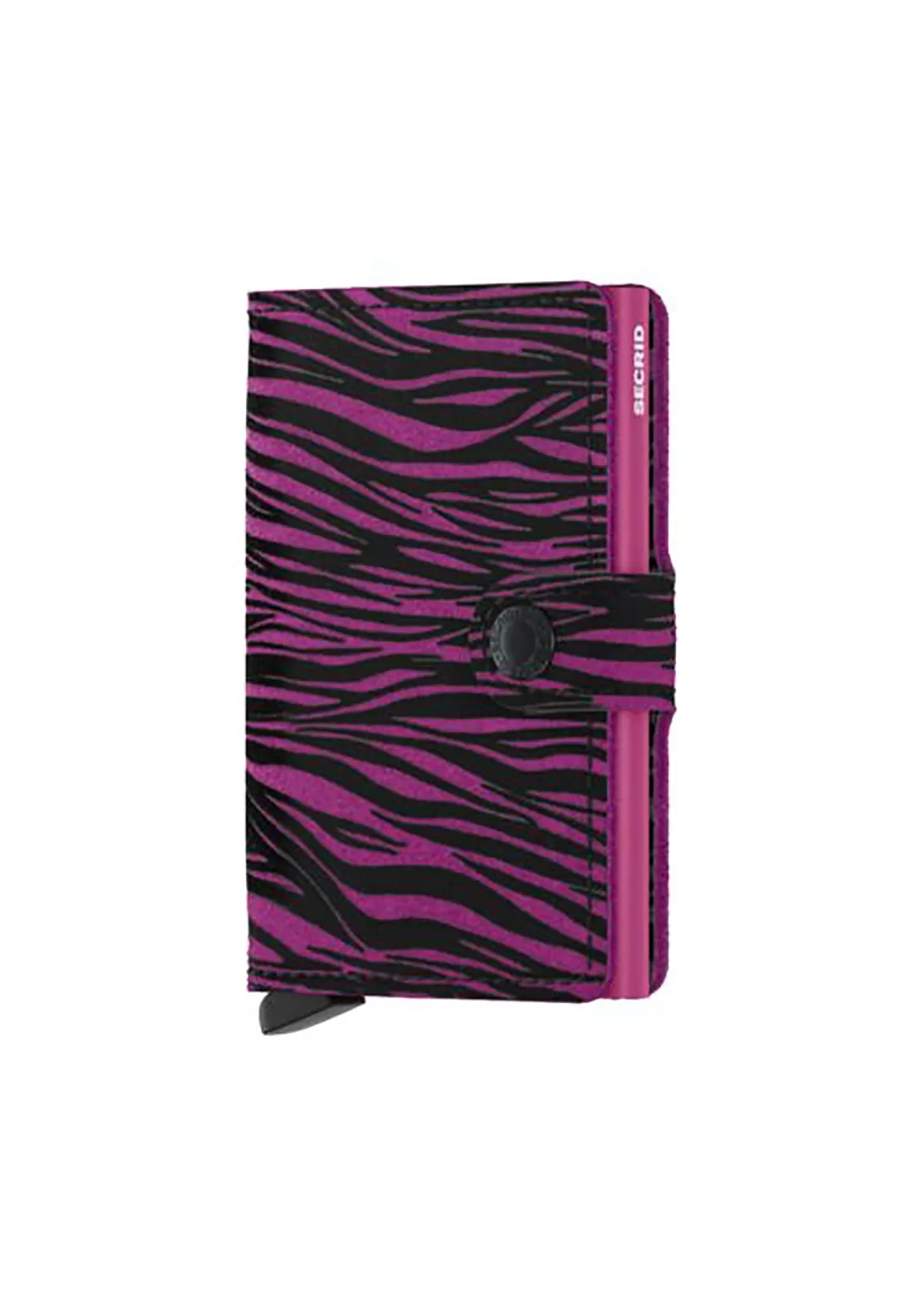 Mini Zebra Wallet - Fuchsia