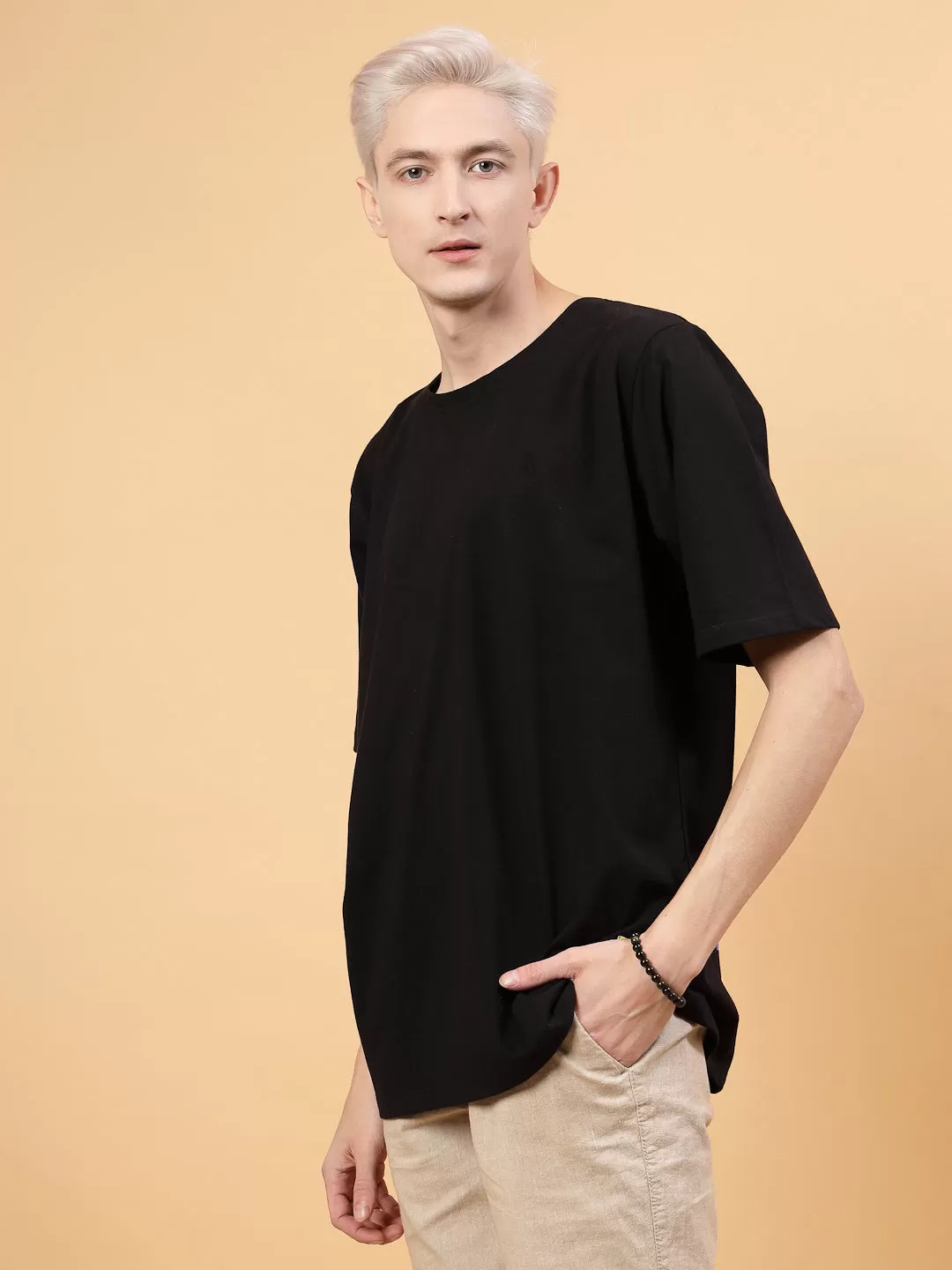 Modern Comfort Men's Jersey Oversized Printed T-shirt