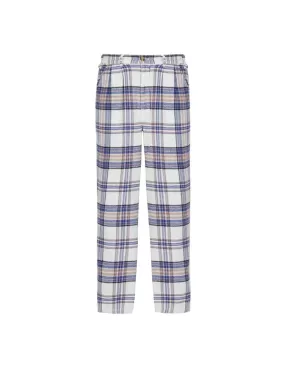 Obey Womens Max Plaid Pants Unbleached Multi