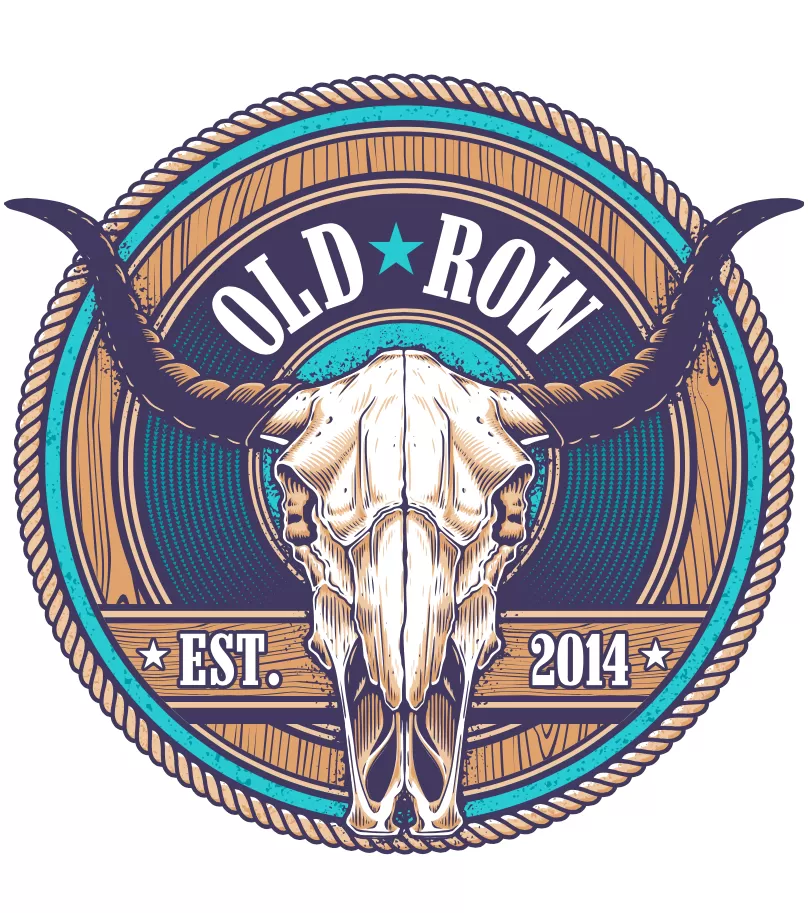 Old Row Outdoors Cow Skull Pocket Tee