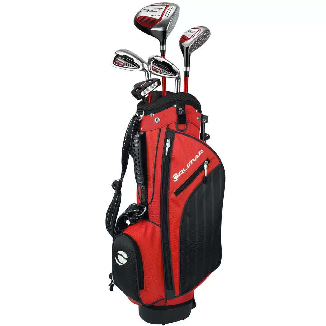 Orlimar Golf ATS Junior Boys Red Black Series Set for Ages 9-12