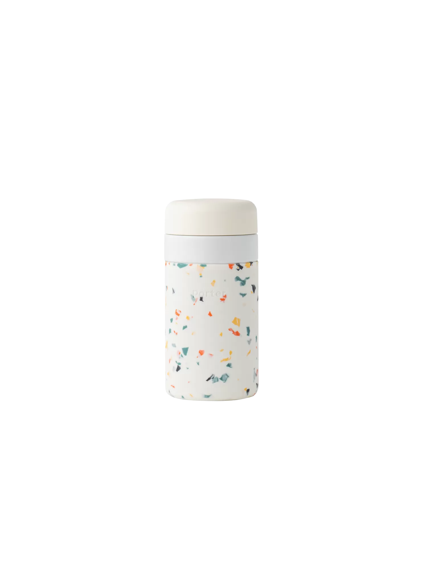 Porter Insulated 12oz Bottle (Cream Terrazzo)