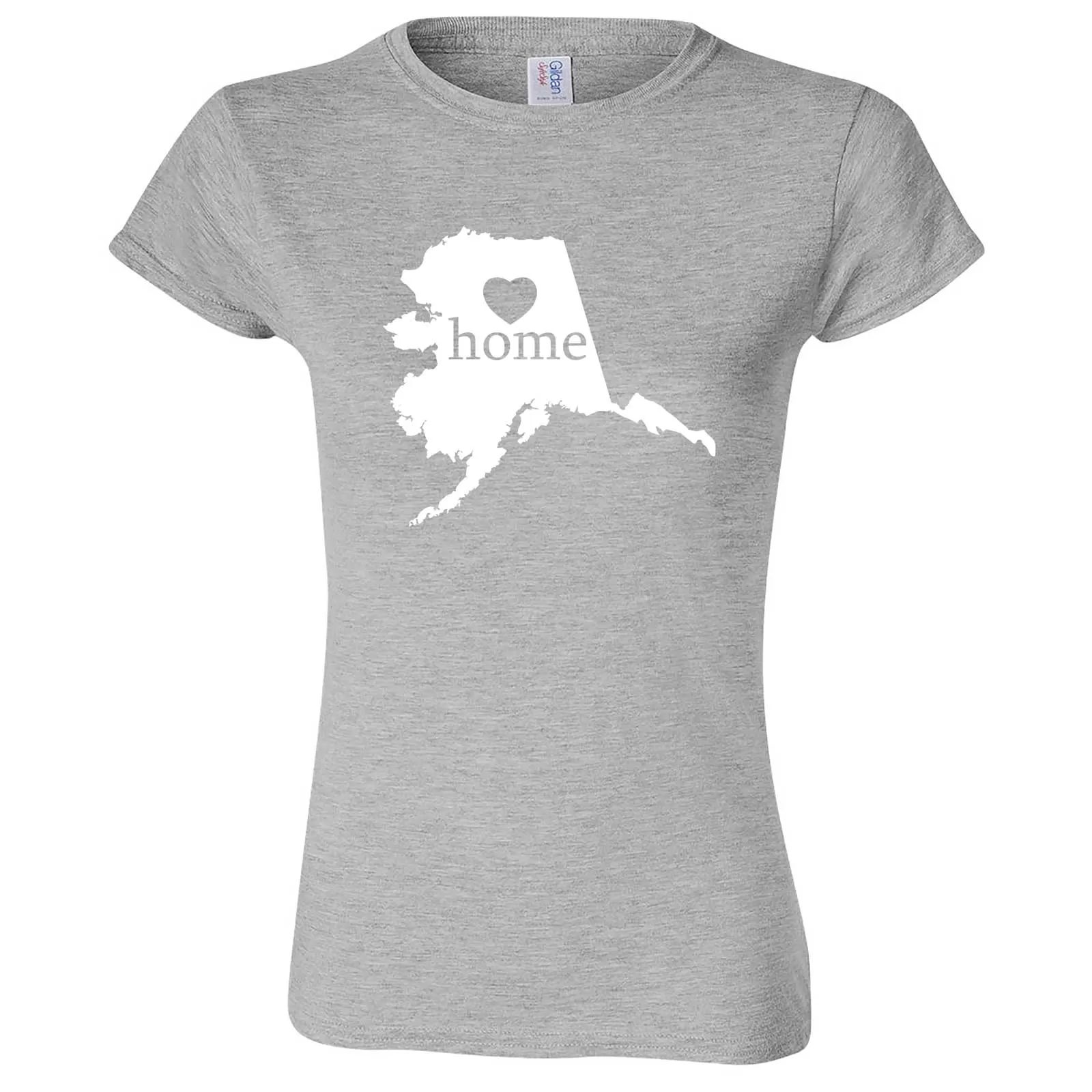 "Alaska Home State Pride" women's t-shirt