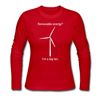 "I'm a Big Fan" - Women's Long Sleeve T-Shirt