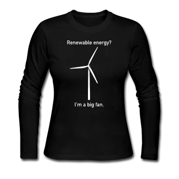 "I'm a Big Fan" - Women's Long Sleeve T-Shirt