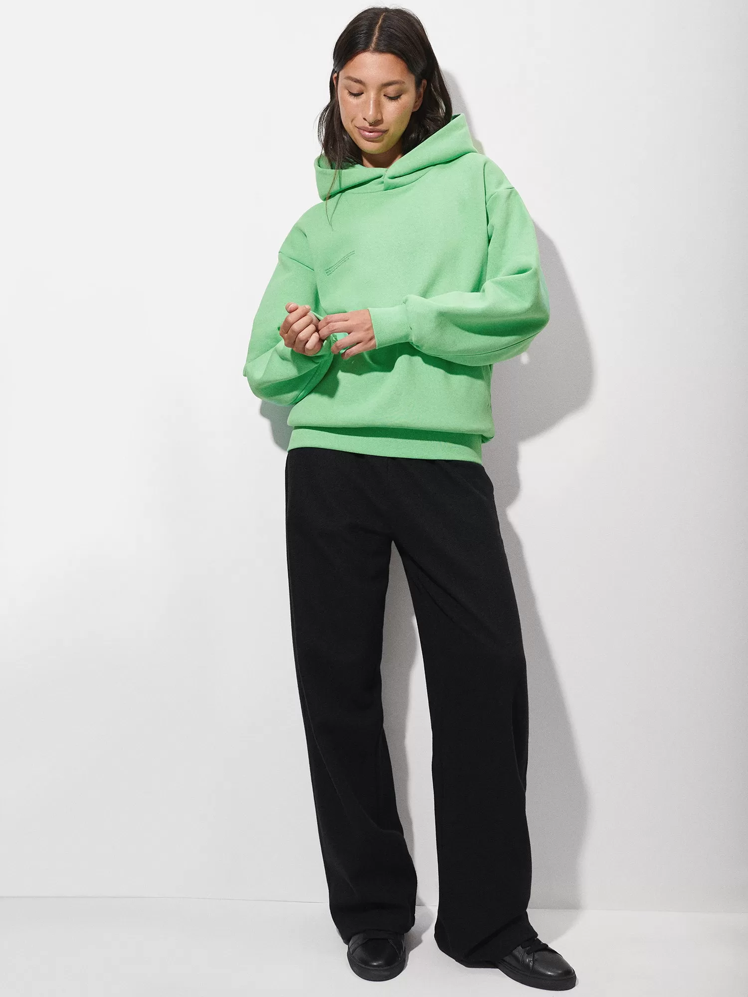 Reclaimed Cotton Hoodie—reclaim jade