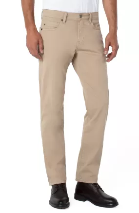 REGENT RELAXED STRAIGHT PEACHED COLORED TWILL