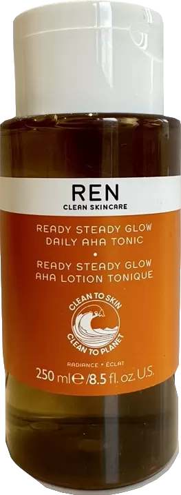 Ren Clean Skincare Ready Steady Glow Daily Aha Tonic 250ml