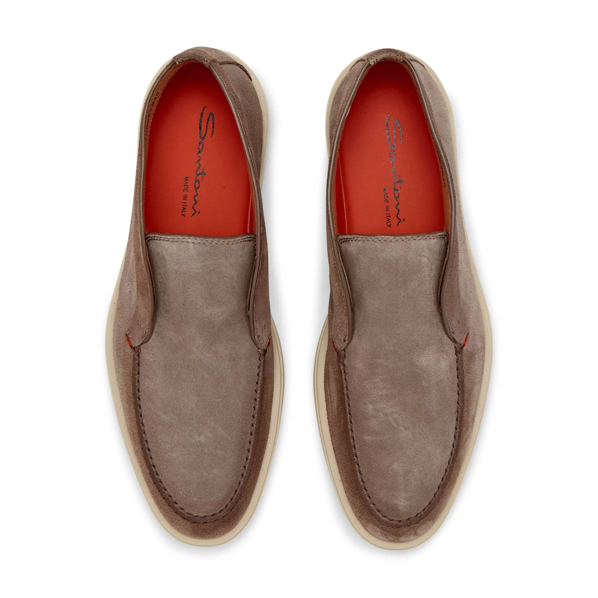 Santoni Suede Desert Boot (Brown)