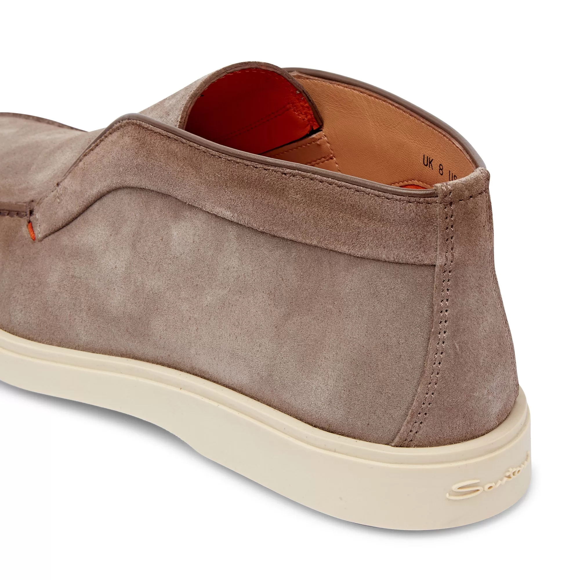 Santoni Suede Desert Boot (Brown)