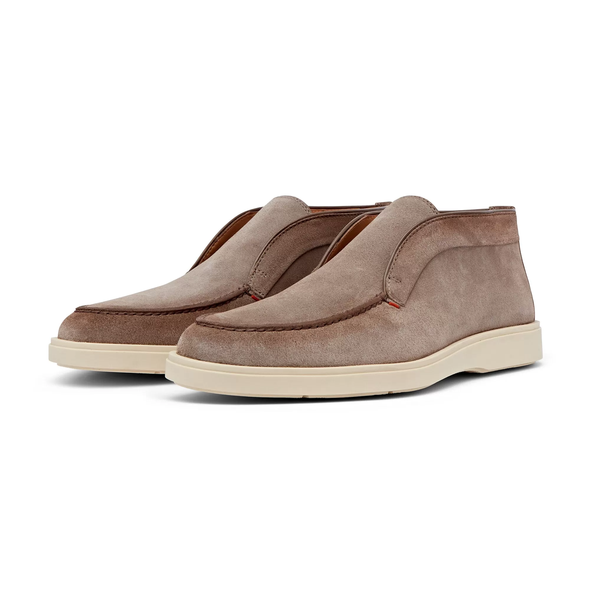 Santoni Suede Desert Boot (Brown)