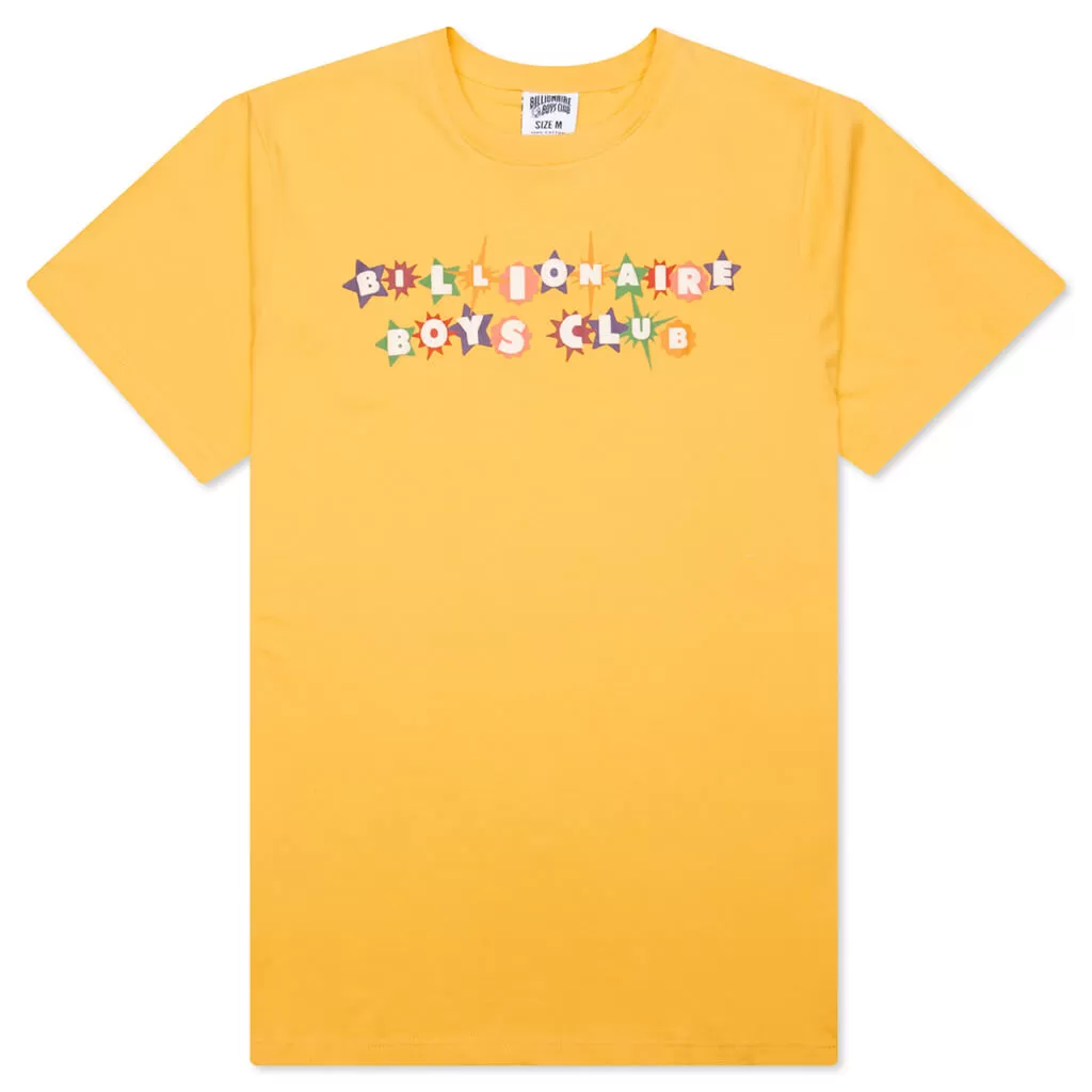 Sirus S/S Tee - Pale Marigold