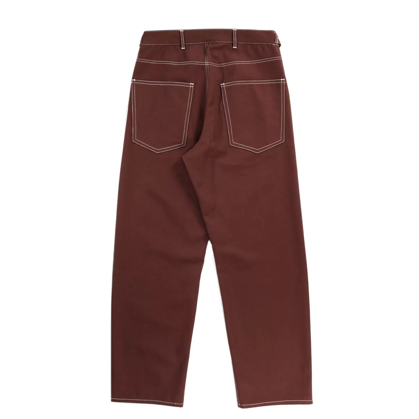 S.K. MANOR HILL RANCH PANT BROWN COTTON TWILL