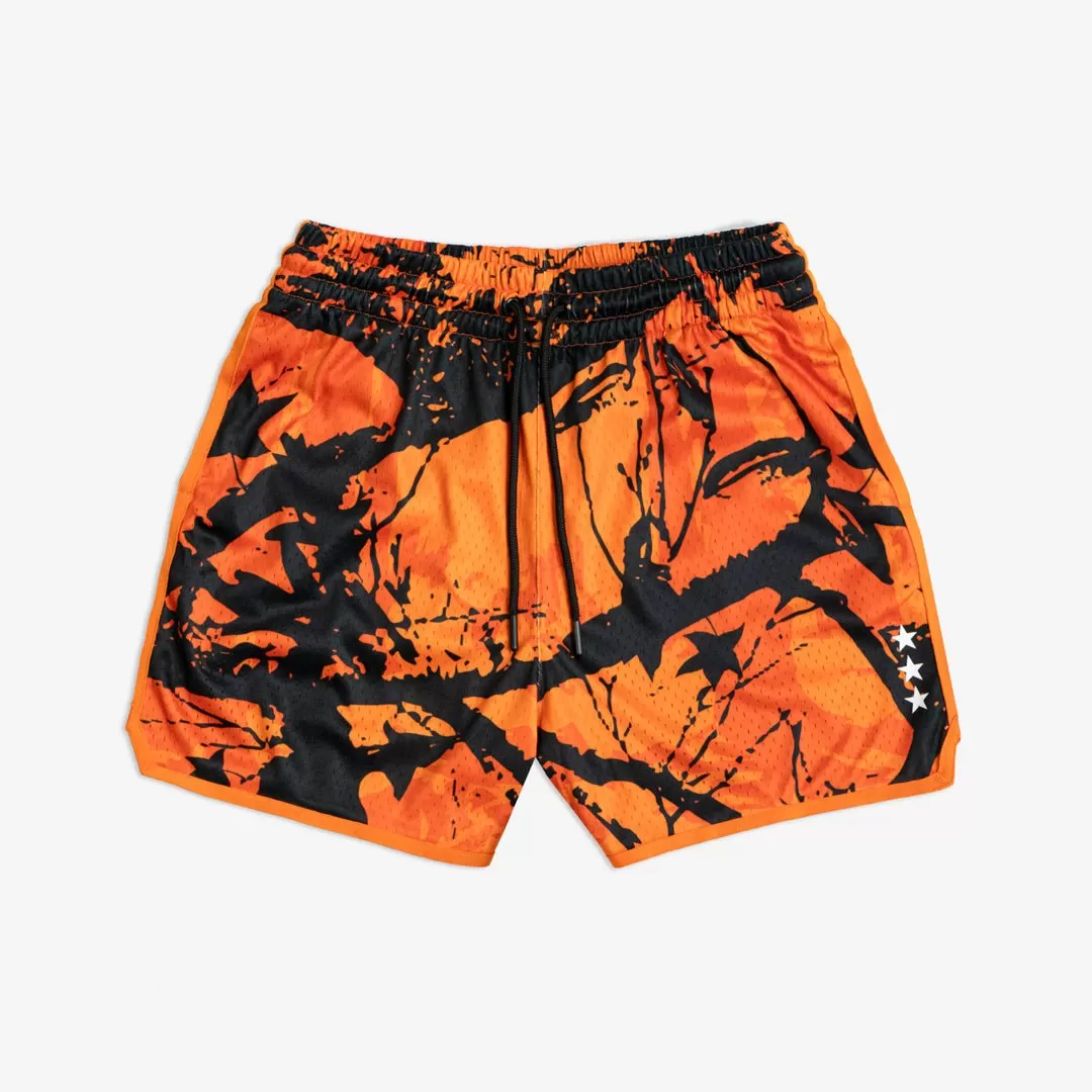 SLAM Big Game Hunters Legacy Lifestyle Shorts (Orange)