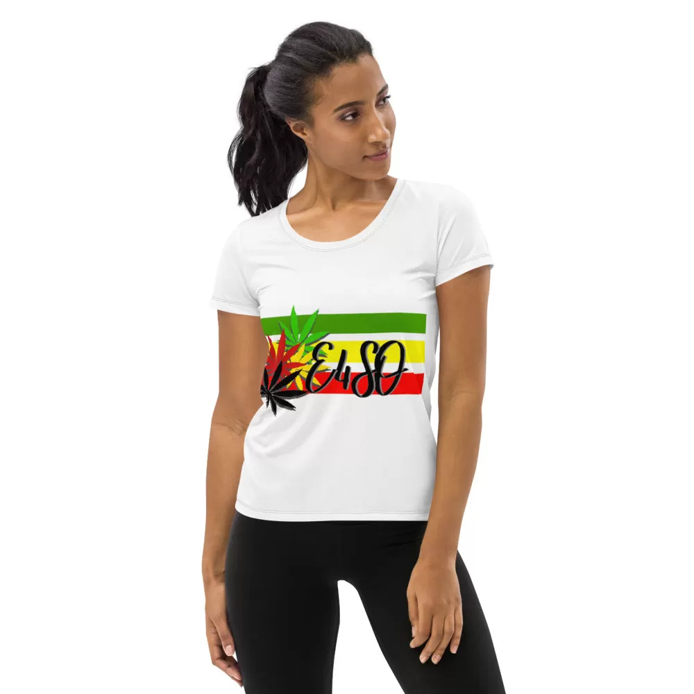 Solid Leaf E4SO Ras Strip T-shirt