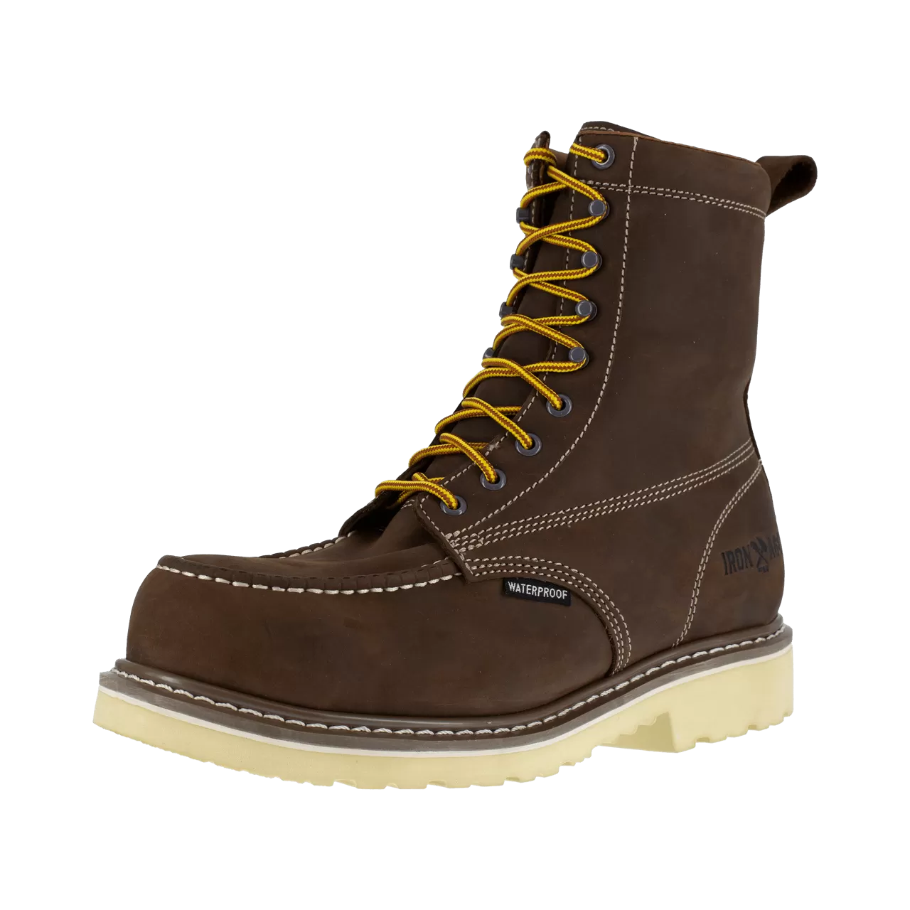 Solidifier Composite-Toe 8 inch Waterproof Work Boot Brown